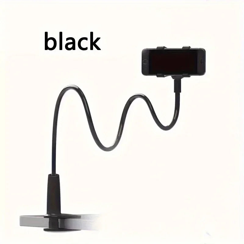 High Quality Phone Stand Holder with Flexible Gooseneck, Adjustable for Office or Home, 360 Rotation